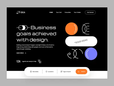 Agency Web Design design home page landing landing page ui web web design web page web site webdesign website website design
