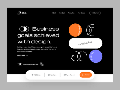 Agency Web Design design home page landing landing page ui web web design web page web site webdesign website website design