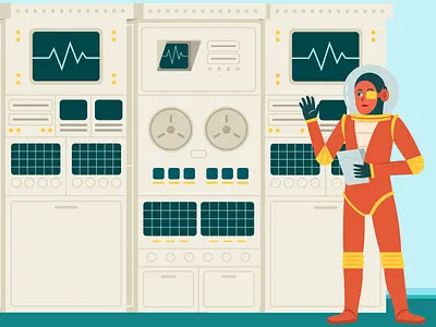 Hyperspace by Mathew Wong branding design illustration illustration design illustrations illustrations／ui illustrator logo ui ux