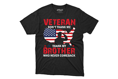 Veteran T -- graphic design merch by amazon