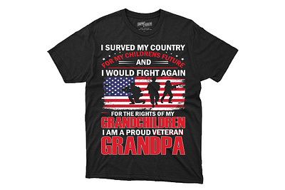 Veteran T-Shirt graphic design merch by amazon