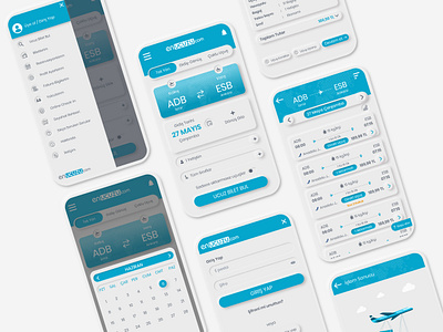 Flight Search Mobile Application Design airplane airway branding flight mobile app flight search app flight ticket ui flight ui flight ux holiday interfacedesign journey mobile application plane soft ui design travel trip ui ui ux ui design