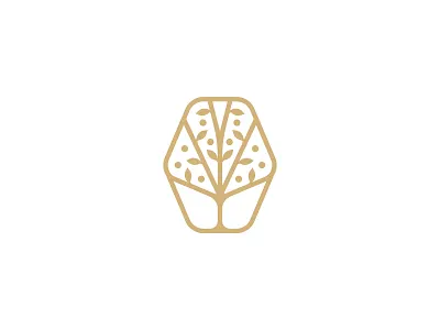 Tree Logomark brand branding leaf logo luxury mark nature olive restaurant tree