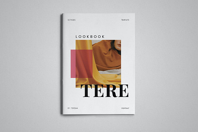 TERE Lookbook Template brochure catalog clean clean brochure clothes clothing design illustration indesign lookbook lookbook template magazine modern magazine portrait print printable professional professional magazine style template