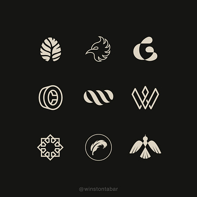 Logo Collection abstract branding clean design geometric illustration logo logomark minimal ui