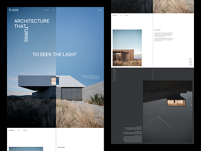 Split/Light architecture dark day design exploration flip grid grids house layout light minimal night photography suisse turn ui ux webdesign