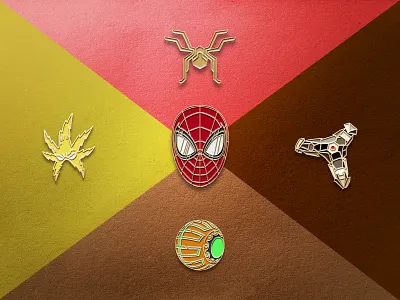 Spider Man No Way Home Enamel Pin badge design doctor octopus dr strange electro enamel enamel pin geometric green goblin icon design iconography illustration marvel marvel comics marvel studios no way home pins spider man spider man no way home vector