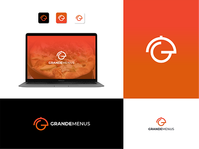 Grande Menus (Food & Drink) branding graphic design logo