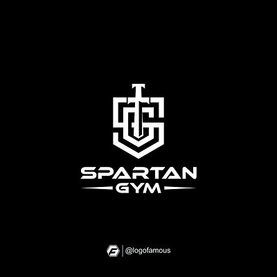 Spartan Gym logo Design Idea branding design gymlogo icon logo logofamous logoinspirations monogram sglogo spartanlogo typography ui ux vector