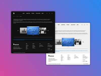 Web Design for Socar Company dark design designs figma graphic design light page socar ui uiux ux web web design webdesign