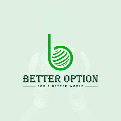 Better Option Logo Design Concept b globe logo b o logo better logo brand branding globe globe logo logo logo design new logo o logo vector