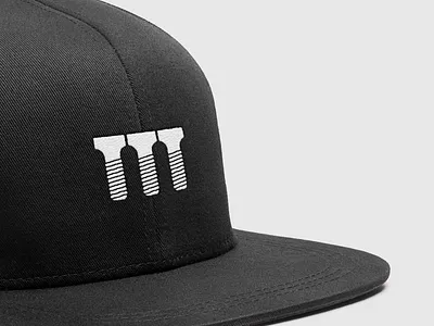 Maker Logo bolts cap logo m maker