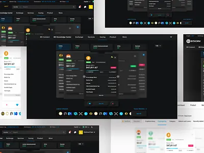 BitNorm's Crypto-gazing adventure app bitcoin branding crypto cryptocurrency dark theme design ecommerce illustration logo theme tinder ui uxdesign vector white theme