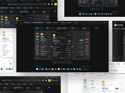 BitNorm's Crypto-gazing adventure app bitcoin branding crypto cryptocurrency dark theme design ecommerce illustration logo theme tinder ui uxdesign vector white theme