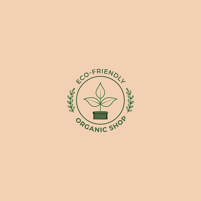 Organic Shop Logo