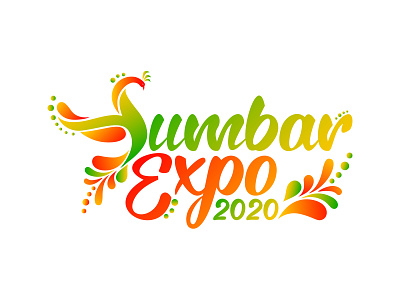 SUMBAR EXPO LOGO branding design icon illustration logo typography ui vector