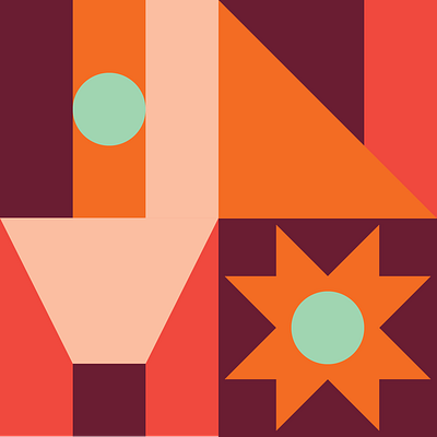 HNY💥 design geometric happynewyear modern shapes typography