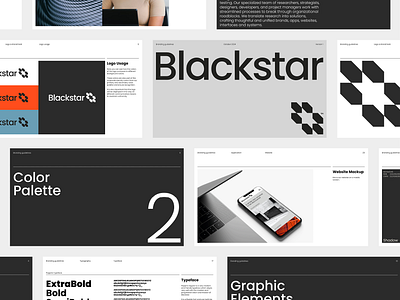 Blackstar — Branding Guidelines brand identity brand identity systems brandbook branding branding guidelines branding guidelines template graphic design graphicdesign guidelines indesign logo guidelines template visual identity guide visual identity system