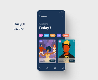 Daily_UI_070 Event Listing dailyui dailyui 012 dailyuichallenge mobil ui uidesign uxdesign uiuxdesign ux uxdesign