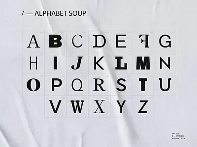 Alphabet Soup alphabet animation design rareview stop motion