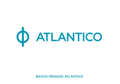 Atlantico banking branding design finance graphic design logo