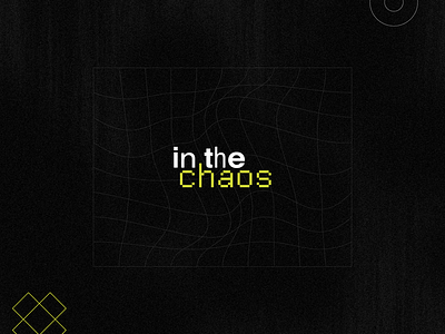 in the chaos | Camp Branding camp chaos event design grain graphic design grunge kansas city kirstin marie modern neon pixel shapes summer vector