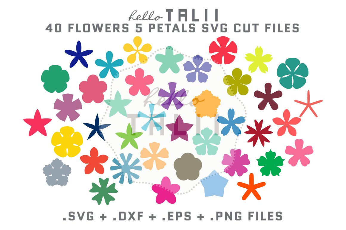 5 Petal Flower SVG: A Comprehensive Guide to Enhance Your Designs