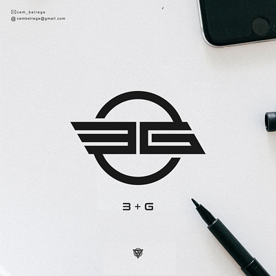 monogram 3G branding design graphic design icon illustration logo typography ui ux vector