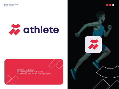 athlete brand brand identity branding brandmark fitness logo identity logo logo design logo designer logodesign logomark logos logotype minimal monogram sports logo symbol typography