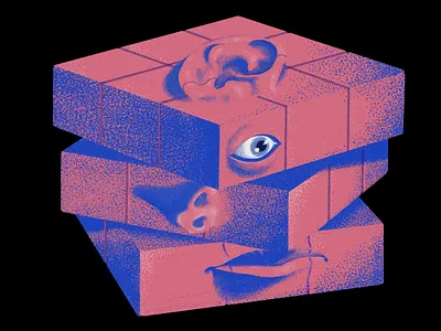unsolved abstract album cover book cover branding clothing design design editorial illlustration eyes horror illustration t shirt design