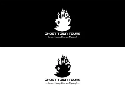 Ghost Town Logo branding design icon logo vector