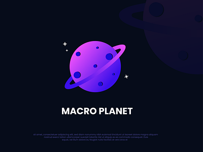 Macro Planet app icon brand identity branding brandmark business logo e commerce logo galaxy logo logo logo design logo designer logo trend logofolio logotipo modern logo monogram logo nusrath rahman planet logo trending logo vector logo