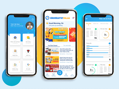 SCL24h - Software Manage on Mobile design manage ui ux