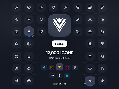 Iconsax version 3 🔥 dark icon icondesign iconography iconpack iconsax iconset minimal vuesax