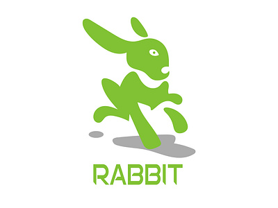 RABBIT BRANDING LOGO animal brand branding business logo conceptual logo corporate logo creative logo design fintech logo graphic design icon identity illustration logo logo design modern rabbit logo splash symbol ui