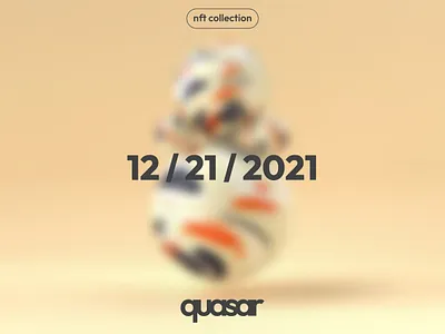 QUASAR | NFT Collection 3d cinema4d cryptoart cryptocurrency design eth graphic design illustration model nft nft art octane