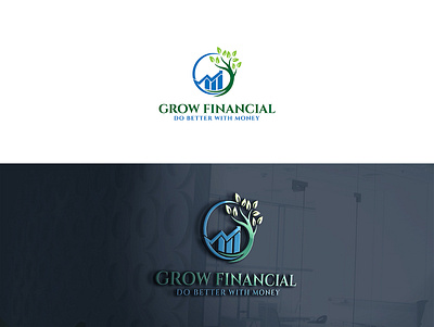 Financial logo design accounting financial logo accounting firm logo accounting logo design arrows best designer brand identity branding consulting firm creative accounting logo financial financial planning firm logo graphic design grow financial logo logo design logo mark modern logo professional designer professional logo design tree