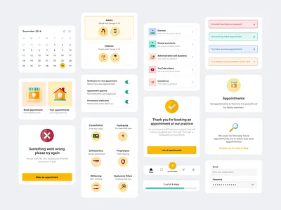 Dentist appointment mobile application components appointementapp dentistapp dentistmobileapp doctor doctorapp mobilecomponents mobiledentist mobileui
