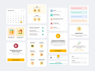 Dentist appointment mobile application components appointementapp dentistapp dentistmobileapp doctor doctorapp mobilecomponents mobiledentist mobileui