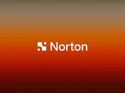 Norton – Logo Design autumn block branding design flat geometric geometry gradient letter n logo minimal minimalism minimalist saas square