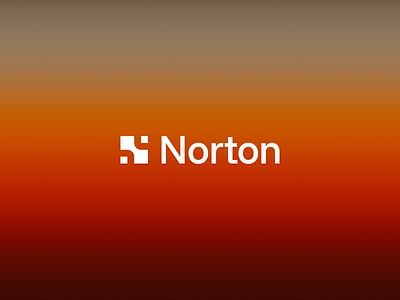 Norton – Logo Design autumn block branding design flat geometric geometry gradient letter n logo minimal minimalism minimalist saas square