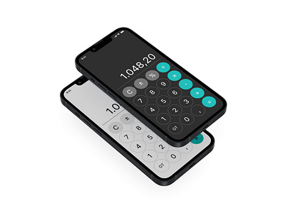 Calculator Page calculator mobile design ui uix101 uxui