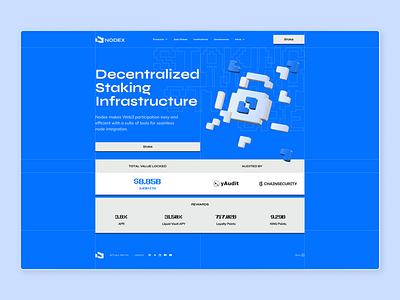 Nodex - UI/UX design, Branding & Illustration blockchain design blockchain ux crypto app ux crypto app visuals crypto integration decentralized staking defi design ethereum staking finance ui design fintech uiux smart contract ui staking dashboard staking illustration staking innovation staking platform ui tech branding ui motion graphics validator nodes web3 branding web3 infrastructure