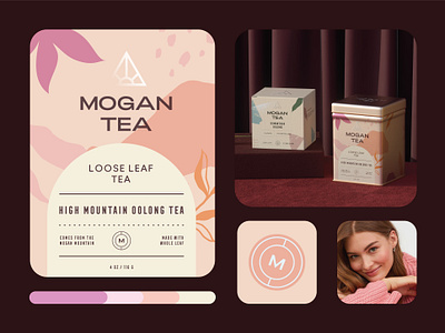 Mogan Tea Branding and Packaging Design - Premium Tea 3d brand identity branding colors drink herbal label logo matcha natural organic packaging premium premium tea tea