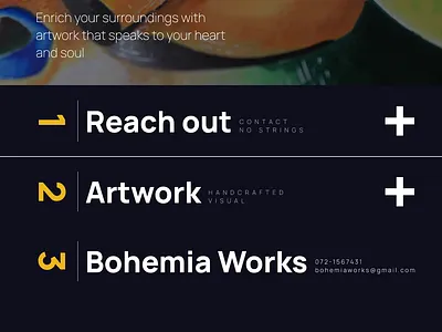 Motion & Visuals - Bohemia Works branding graphic design logo motion graphics typography ui vector