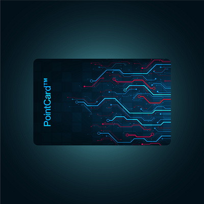 PointCard™ Dribbble credit card design future futuristic graphic design modern