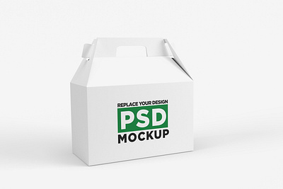 Food Box Mockup 3d rende 3d rendering clean design food box graphic design illustration mockup product