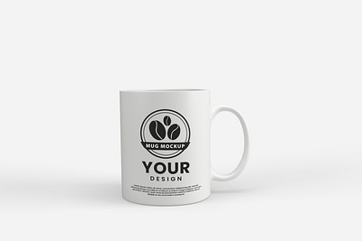 Mug Mockup 3d rendering clean coffee graphic design illustration mockup mug product template