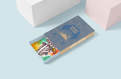 Magic Hour Modern packaging box design graphic design label design product packaging