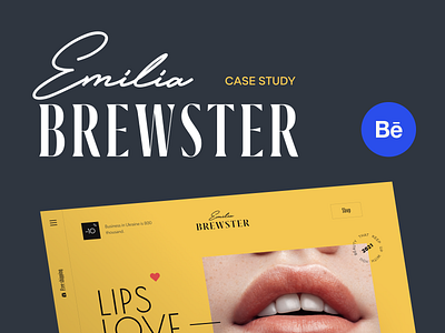 Emilia Brewster Case Study agency beauty brand guidelines brand identity brand sign branding business design dribbble dribble halo lab identity logo logo design logotype marketing packaging smm startup